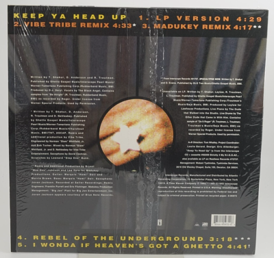2Pac – Keep Ya Head Up INT Records 1993 Us Original 12 ( 1LP/Vg+/