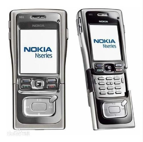 Original Nokia N91 4GB / 8GB Unlocked Bluetooth Slide Phone