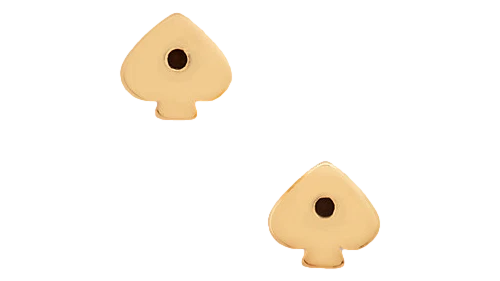 Kate Spade ROCA PIEDRA MACIZA PEQUEÑO CORAZÓN PENDIENTES COLOR ORO RUBÍ NUEVOS NUEVOS CON ETIQUETAS Foto 3 de 3