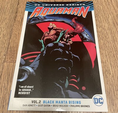 Aquaman Vol 2 Black Manta Rising (DC Comics) Rebirth TPB New Dan Abnett