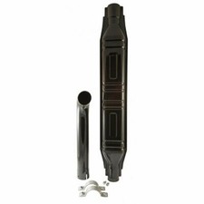 5152184 85498 MARMITTA COMPLETA TUBO(60cm)+FASCETTE TRATTORE FIAT 100/90 ECC