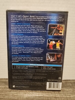 Rockin' Body - 4 + 3 Dance Workout 2 DVD Set Shaun T - Beachbody