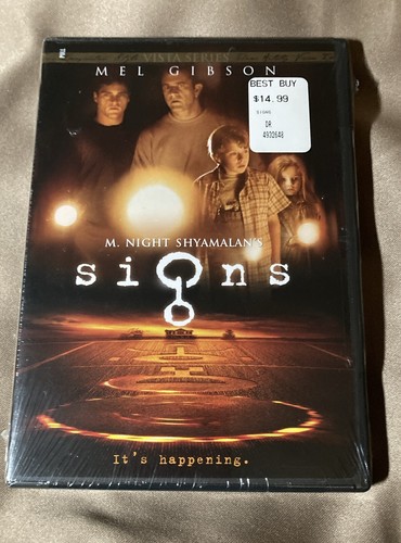 Sealed DVD Movie SIGNS & Opened VHS Tape Signs - VERY GOOD CONDITION - Picture 2 of 8