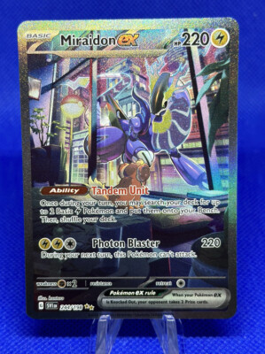 ベイブレード　アポロン　ビューティーバイオレットバージョン Pokémon TCG Miraidon ex Scarlet & Violet Base Set 244/198 Holo