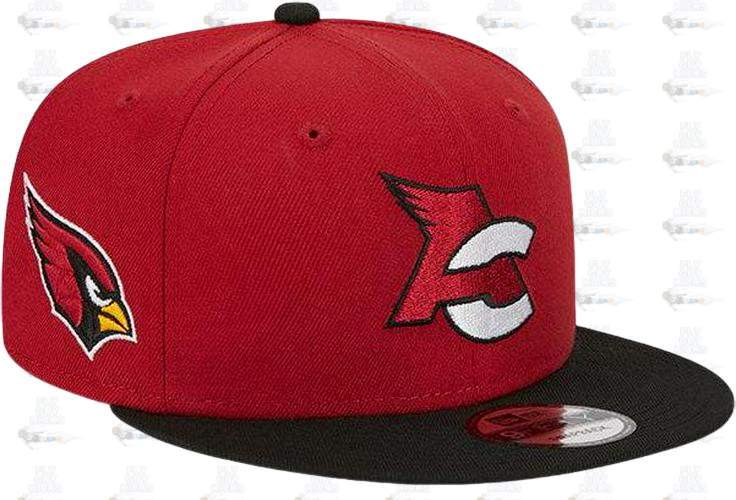 New Era Arizona Cardinals Red Black White Yellow 9Fifty 950 Patch