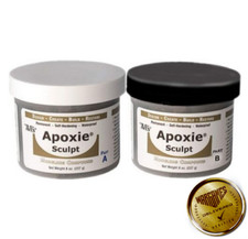 Aves Apoxie Sculpt 1 Lb Silver Grey - Air Dry Modeling Compound Self Hardening