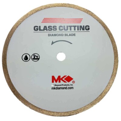 MK Diamond 155950 MK-215GL 10'' Wet Cutting Continuous Rim Supreme Metal Blade