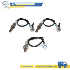 For 2001-2002 Oldsmobile Aurora 3.5L O2 02 Oxygen Sensor Heated 3pcs Front Under