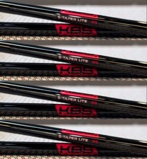 KBS -Taper Lite Black PVD .355" Tip Iron Shafts Set Regular/Stiff/X-Stiff Flex
