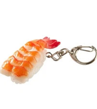 shrimp Sushi Keychain Handcrafted by Japanese Food Sample Artisan
