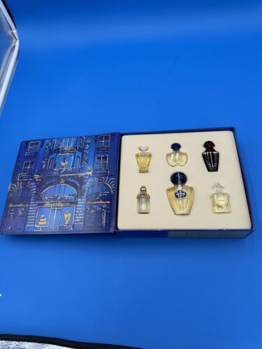 Guerlain Paris Perfume Sample Box Shalimar Samsara Mitsouko