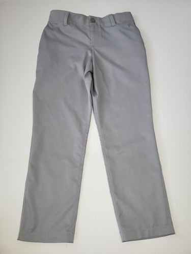 Boys Under Armour Match Play Golf Pants size 8 gray