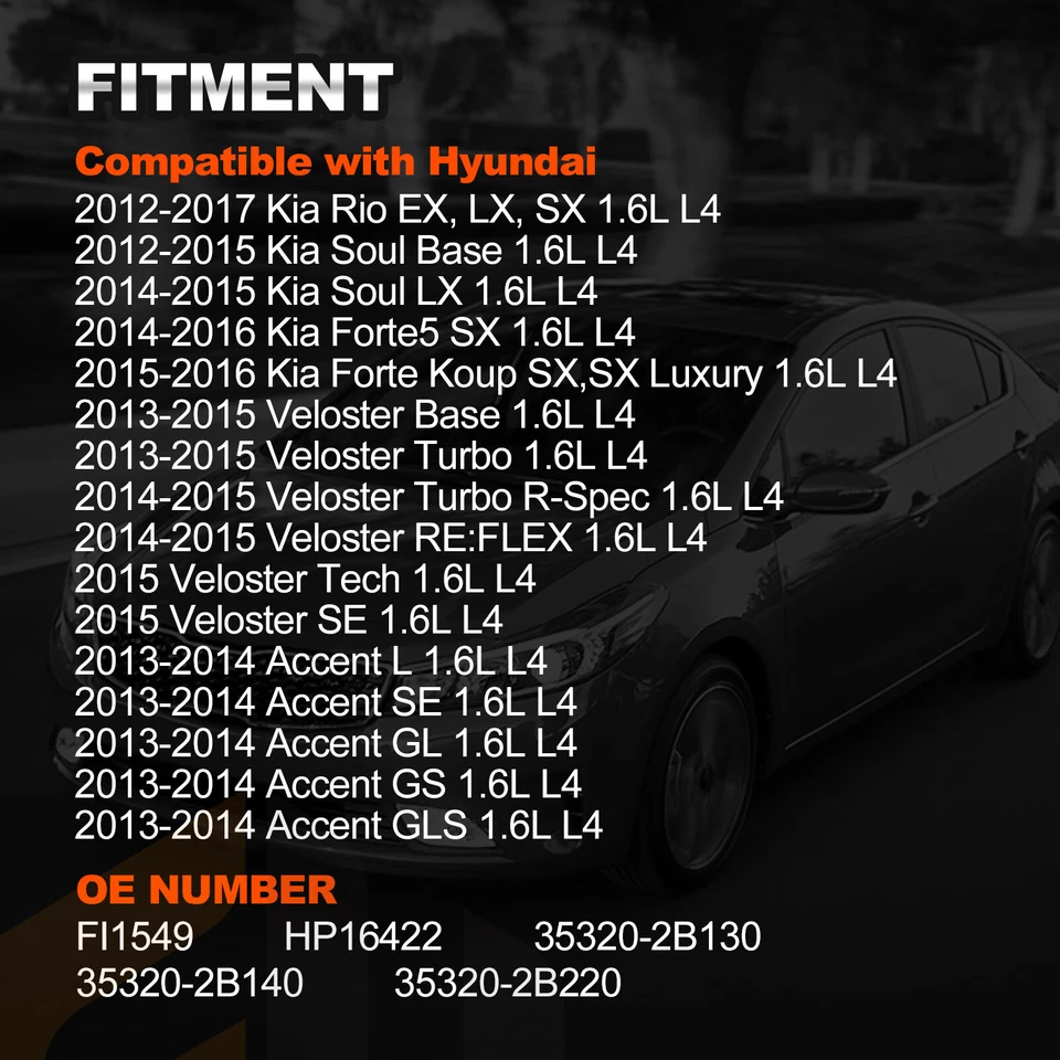 Bomba de combustible mecánica de alta presión 35320-2B130 para KIA Soul Rio 2012-2014 1,6 L Foto 2 de 4