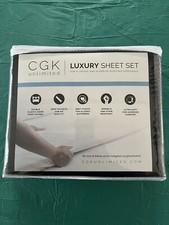 CGK Twin XL Sheet Set -4 Piece - Deep Pocket -Luxury Sheet Set- Superior Comfort