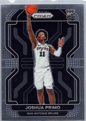 Joshua Primo 2021-22 Panini Prizm RC # San Antonio Spurs 3Row 4A (6)