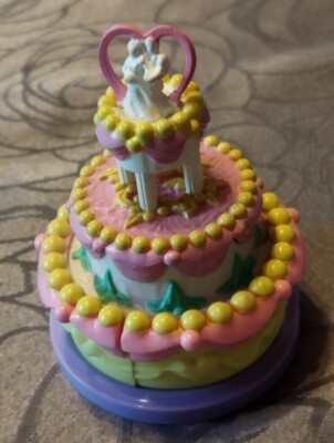 Polly Pocket , Mimi and the Goo Goos Hochzeitstorte , Bluebird 1994 , Vintage