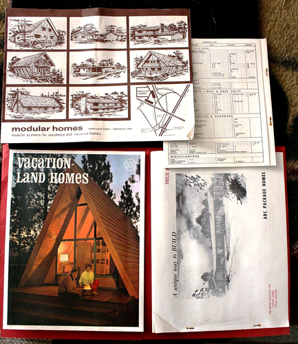 Lot of Vacation & Residence Home Design/Plans Catalogs, Modulars, Floor Plans
