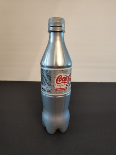  European COCA COLA LIGHT SILVER Plastic Bottle EMPTY Limited Edition Torpokoff - Picture 3 of 5