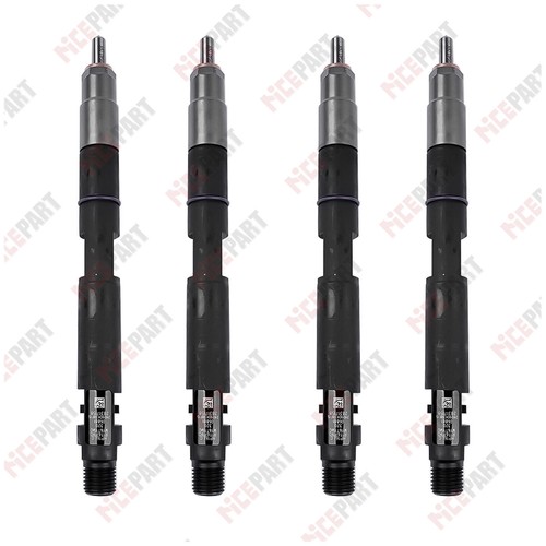 4x High Performance Diesel Injector Compatible JCB T4 Excavator 444 Engine Black - Picture 7 of 12