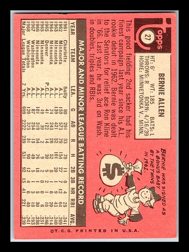 1969 Topps Baseball Cards - You Pick - aaalvins - Picture 3 of 115