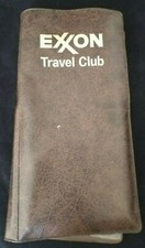 Exxon Travel Club Map Holders w/ Vintage Maps