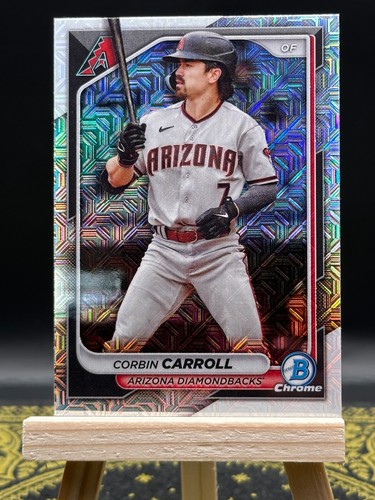 2024 Bowman - Corbin Carroll - Chrome Mojo Refractor - No. 25