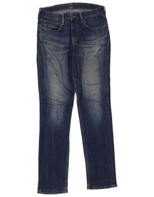 LEVI'S Herren 511 Slim Jeans W32 L32 Blau Baumwolle ZT17