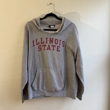 Vintage Women’s Illinois State University ISU Jansport Hooded Sweatshirt Size L