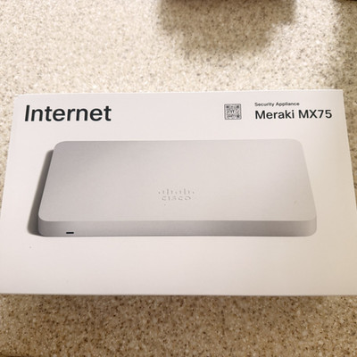 Cisco Meraki MX75, MX75-HW, unclaimed with  power adapter