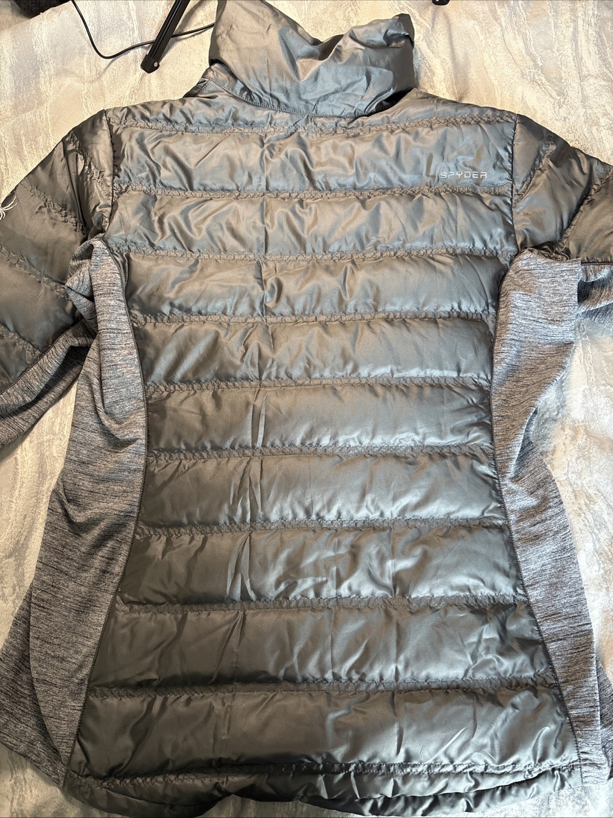 Down Spider Quarter Zip Pull Over Jacket Women's - image 8