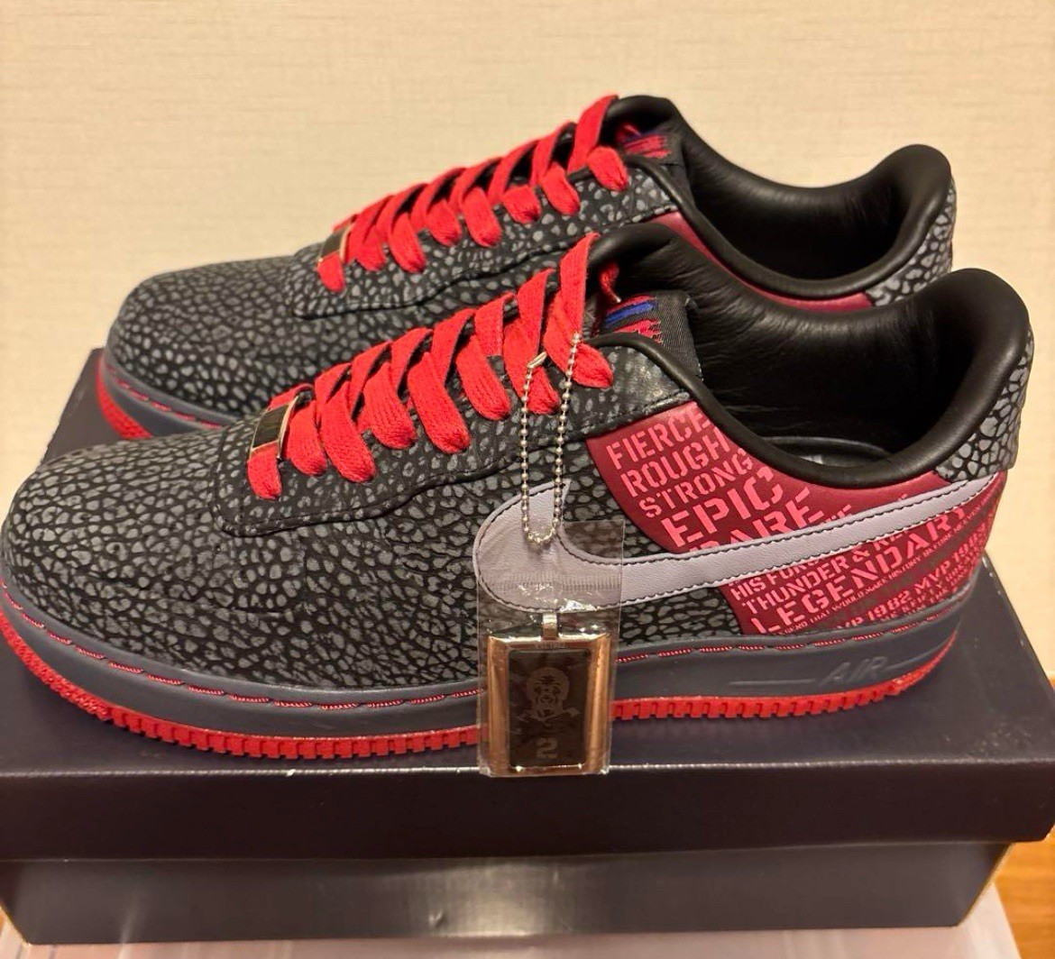 Size 9 - Nike Air Force 1 Supreme 07 Malone Original Six