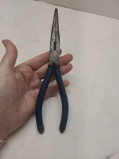 VINTAGE W-GERMANY DROP FORGED NEEDLE NOSE PLIERS W/CUTTER
