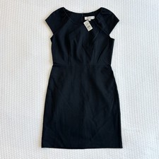 NWT LOFT little black dress with cap sleeves size 2 petite