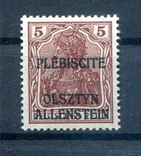 Allenstein UNVERAUSGABT II  LUXUS ** MNH POSTFRISCH BPP Gruber BPP 200EUR (78006