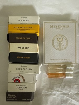 Women s fragrance samples, choose your sample, mix and match.