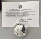 1992 S American Silver Eagle Bullion Proof $1 Coin Collectible OGP COA