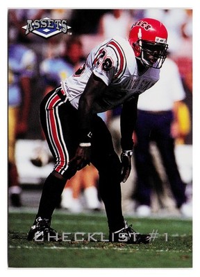 Marshall Faulk HOF 1994-95 Classic Assets #25 San Diego State Aztecs NM/MT