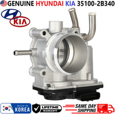 GENUINE Hyundai Throttle Body For 2012-2019 Hyundai & Kia 1.6L I4, 35100-2B340