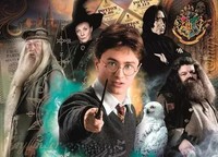 8005125355341 Puzzle 500 Compact Harry Potter Clementoni