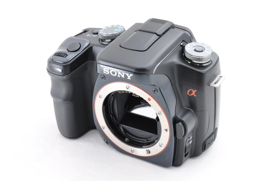 [N.MINT] Sony Alpha A100 10.2MP Digital SLR Camera Black  Body Only Japan #0302 - Image 2 of 4