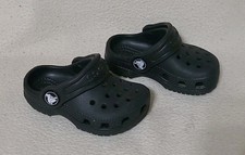Black Crocs Size C4 Toddlers-Excellent Condition