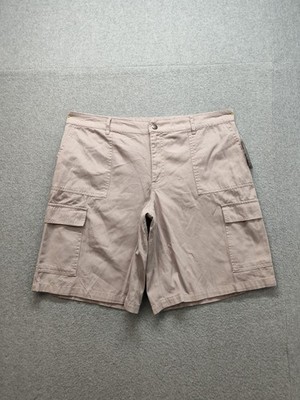Wild Fable Men Cargo Short XL Brown Mid Rise Button Fly Casual Outdoor Pockets