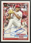 2026 Topps Series 1 Chase Burns 1991 Topps Baseball Autographs (RAW)