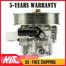 Power Steering Pump w/ Pulley For Honda Accord 2003 2004 2005 2.4L 56110RAAA01