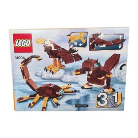 LEGO Creator 31004 Fierce Flyer 3 in 1 Eagle Beaver Scorpion *OPEN BOX/COMPLETE*