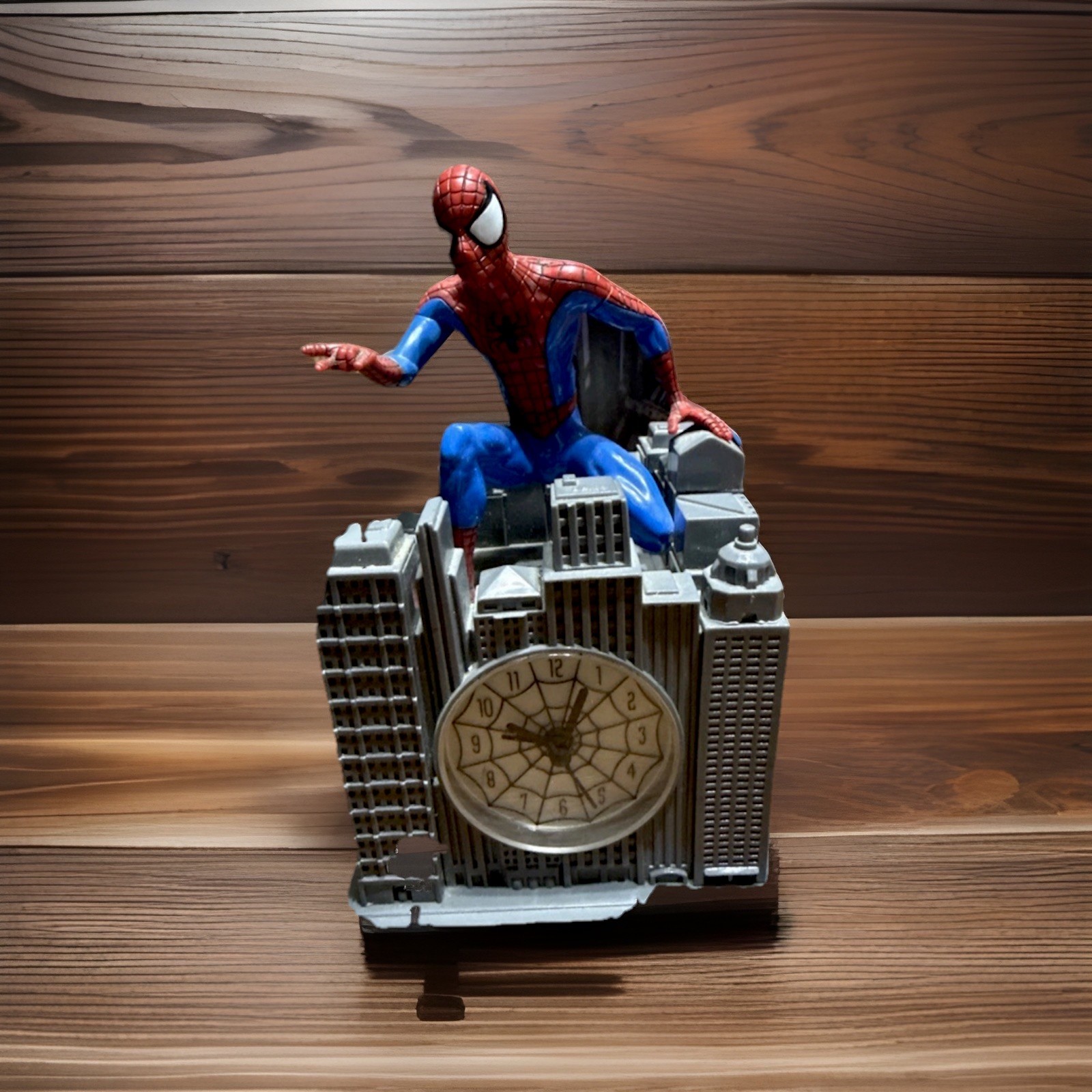 2002 Tek Time Marvel Comics ULTIMATE SPIDER-MAN Alarm Clock