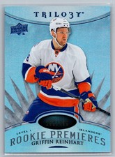 2014-15 Upper Deck Trilogy #126 Griffin Reinhart New York Islanders SN,RC Rookie