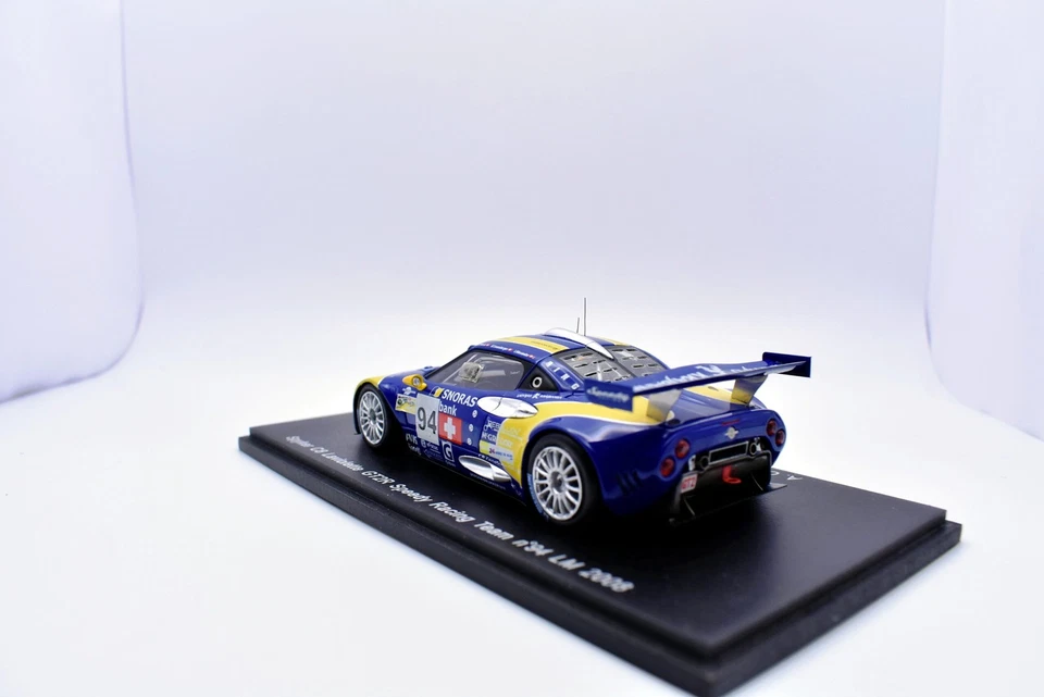Modellino auto racing 1:43 spyker C8 laviolette GT2R speedy Spark modellismo - Immagine 4 di 4