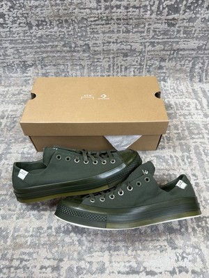 Größe 9,5 - Converse x A COLD WALL Chuck 70 OX olivgrün A06688C