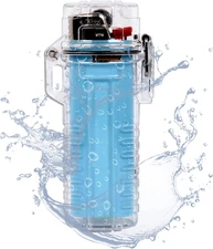 EDC Waterproof Lighter Case Cover Holder for BIC Regular Lighters Sleeve Type J6